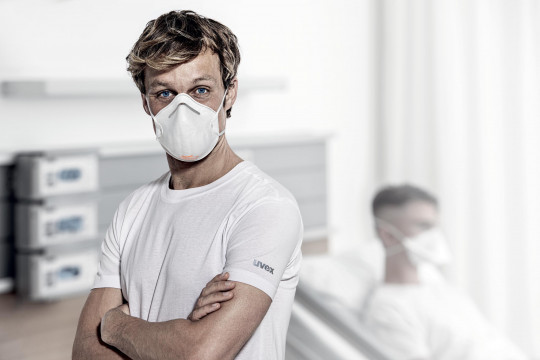 Masques de protection respiratoire | Masque coque respiratoire FFP2 uvex silv-Air c 2200