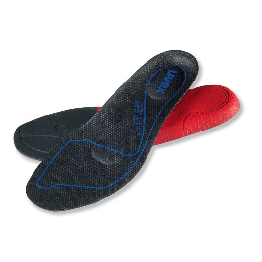 Safety footwear | uvex 1, uvex 2, uvex 2 construction multiple fit system insoles