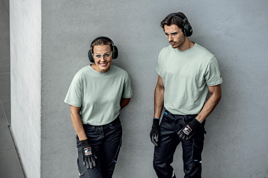 Protective clothing and workwear | T-Shirt women uvex suXXeed greencycle planet