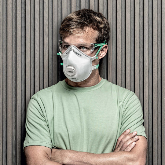 Respiratory protection | uvex silv-Air c 2310 planet FFP3 preformed mask