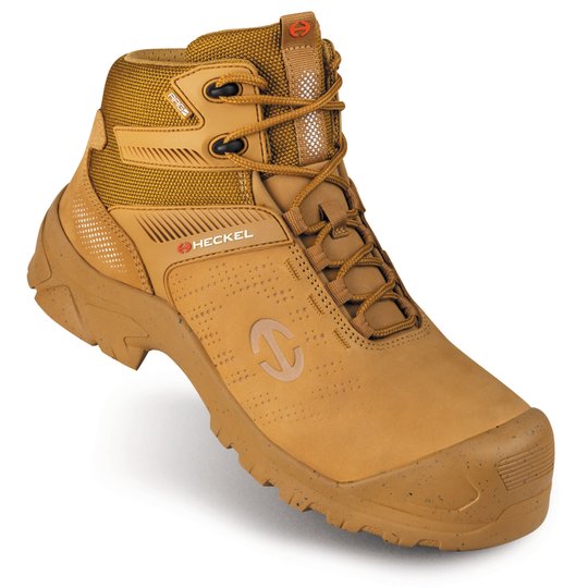 Safety footwear | Heckel MACCROSSROAD TAN 3.0 HIGH S3S lace-up boot