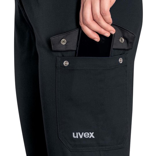 Odzież ochronna i robocza | Damskie spodnie z paskiem uvex suXXeed essentials