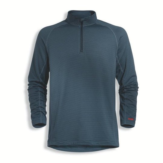 Vêtements de protection | T-shirt à demi-fermeture uvex suXXeed