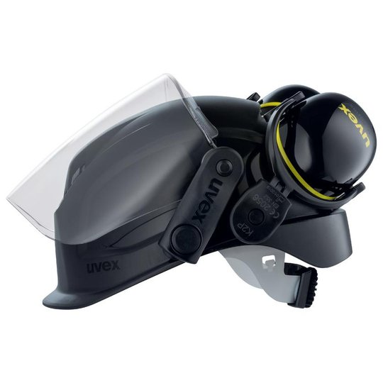 Hearing protection | uvex pheos K2P helmet earmuffs