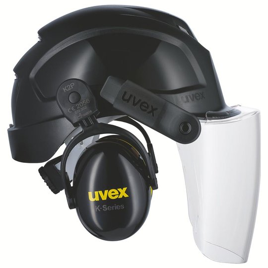 Protections auditives | Coquille anti-bruit pour casque uvex pheos K2P magnet