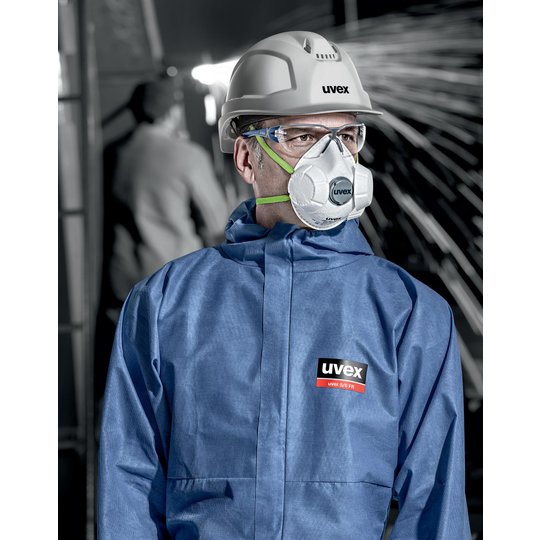 Ochrona dróg oddechowych | Półmaska kształtowa do ochrony dróg oddechowych FFP3 uvex silv-Air e 7333