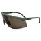Safety Glasses | uvex apex safety glasses – Army Green Frame / Brown Lens