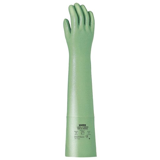 Schutzhandschuhe | Chemikalienschutzhandschuh uvex rubiflex S NB60S