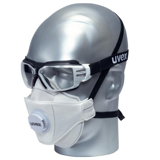 Masques de protection respiratoire | Masque pliable respiratoire FFP3 uvex silv-Air 5310 premium