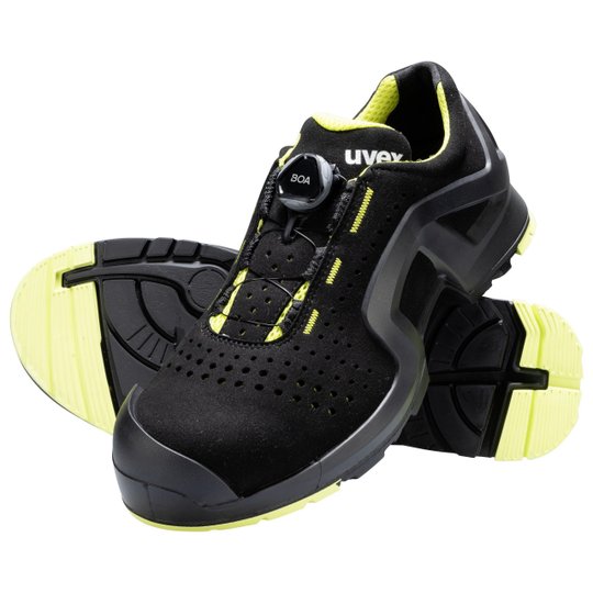 Veiligheidsschoenen | uvex 1 x-tended support lage schoen S1 PL FO SC SR