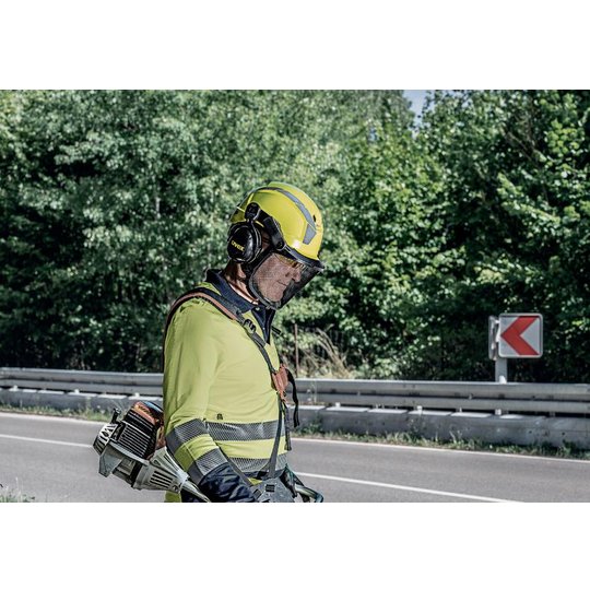 Veiligheidshelmen | uvex pheos faceguard rastervizier met GHS