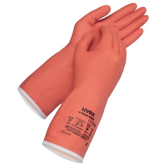 Safety gloves | uvex u-chem 3500 chemical protection glove