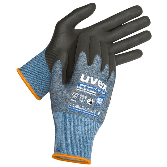 Safety gloves | uvex phynomic C XG ESD