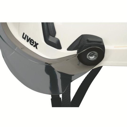 Safety helmets | uvex pronamic half visor grey