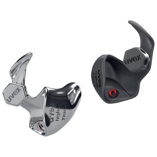 uvex high-fit titan matt otoplastics