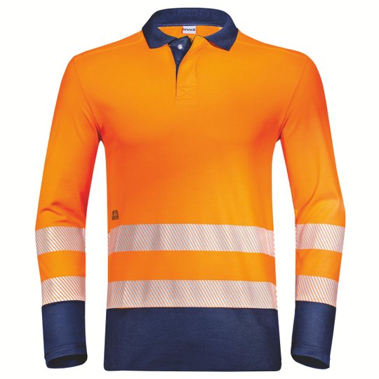 Schutzbekleidung und Workwear | Poloshirt langarm uvex suXXeed construction