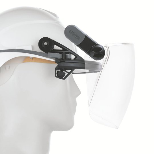 Protección de la cabeza | uvex vimox transparente supravision excellence​