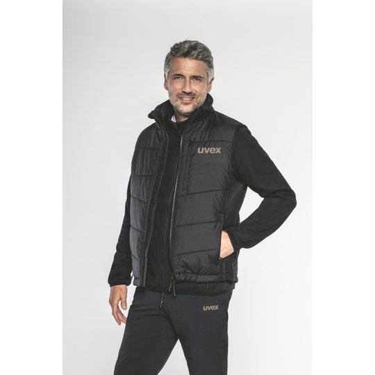 Abbigliamento protettivo e da lavoro | uvex corporate 26 Gilet in piumino da uomo