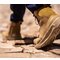 Work Boots | uvex 3 x-flow zip side work boot tan (wheat) 