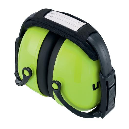 foldable uvex K2 earmuffs
