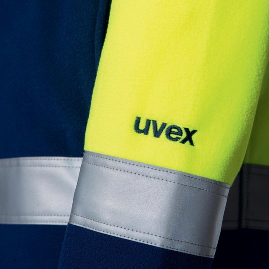 Ochranné odevy a pracovné oblečenie | Flaušová bunda uvex suXXeed construction