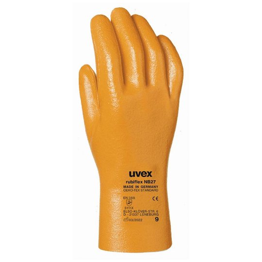 Gants de protection | Gant de protection uvex rubiflex NB27