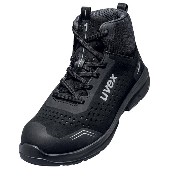 Chaussures de sécurité | Chaussures montantes perforées uvex 1 sport S1 PS FO SC SR