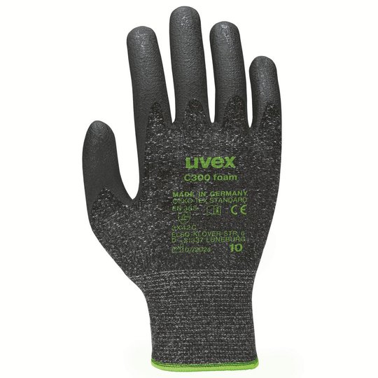 Gants de protection | Gant de protection contre les coupures uvex C300 foam