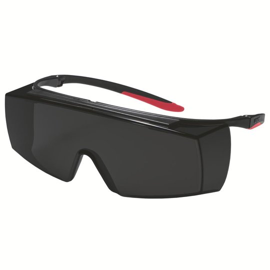 Safety Eyewear | uvex super f OTG infrared safety spectacles