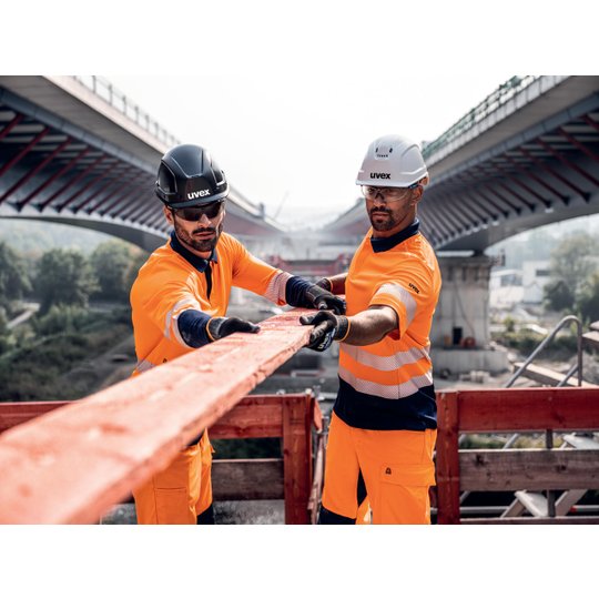Beschermende kleding en workwear | Poloshirt, korte mouwen uvex suXXeed construction