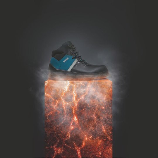 Safety shoes | uvex 3 asphaltpro boot S3 FO HI HRO