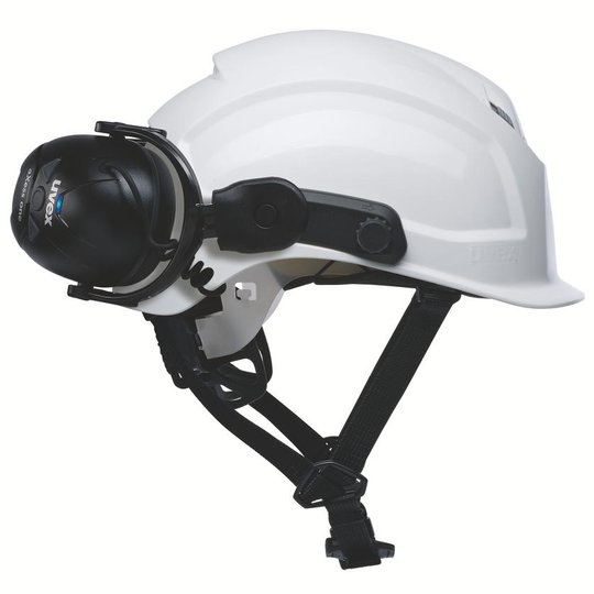 Hearing protection | Ear defenders helmet connection for uvex bayonet system