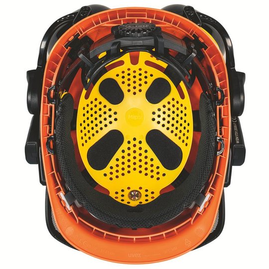 Elmetti protettivi | uvex kit forestale Mips® arancio