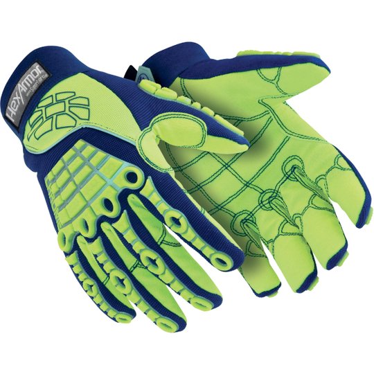 High cut and impact protection glove HexArmor® Chrome Series® 4027