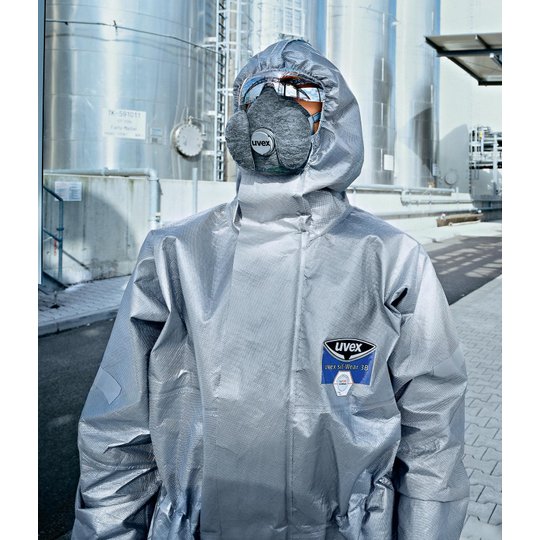Masques de protection respiratoire | Masque coque respiratoire FFP3 uvex silv-Air e 7330