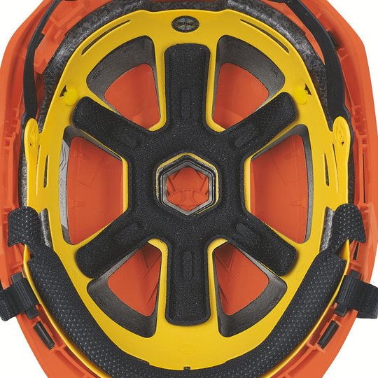 Casques de protection | pronamic alpine E Mips® orange haute visibilité