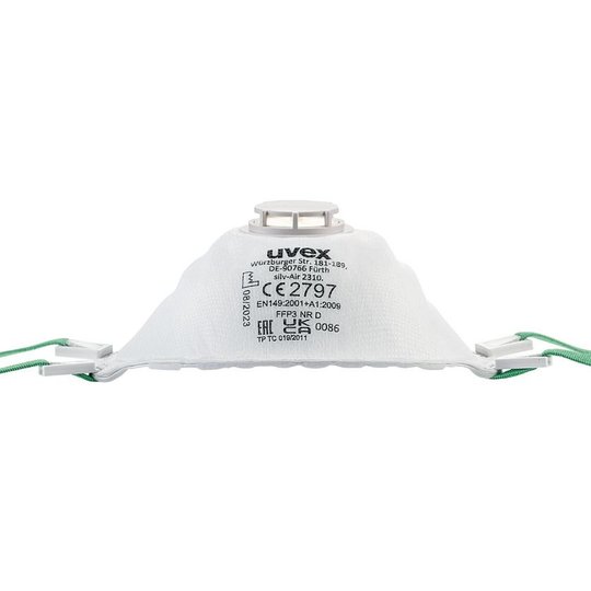 Atemschutzmasken | FFP3-Atemschutz-Formmaske uvex silv-Air c 2310 planet