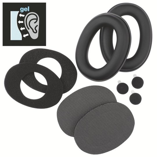 uvex aXess series hygiene kit with gel ear pads