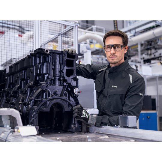 Prescription safety eyewear | uvex RX cd 5528 plastic frame