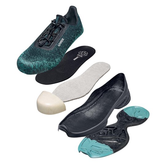Sicherheitsschuhe | uvex 1 G2 planet Halbschuh S1 PL FO SR