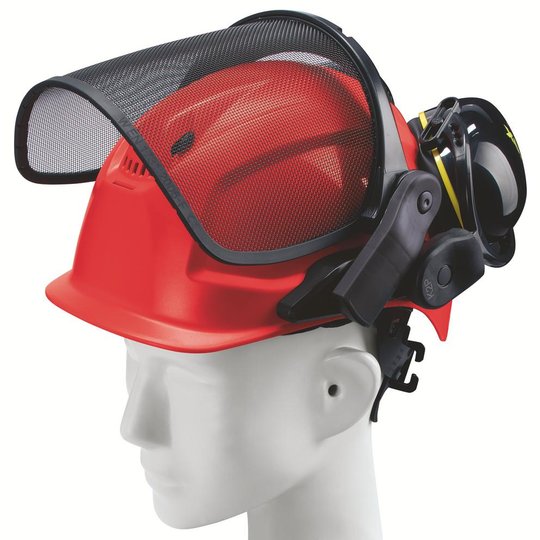 Casques de protection | Kit forestier uvex Mips® rouge