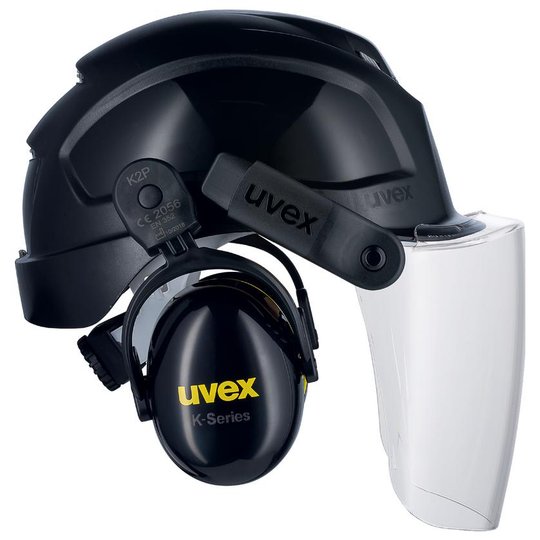 Hearing protection | uvex pheos K2P magnet helmet earmuffs