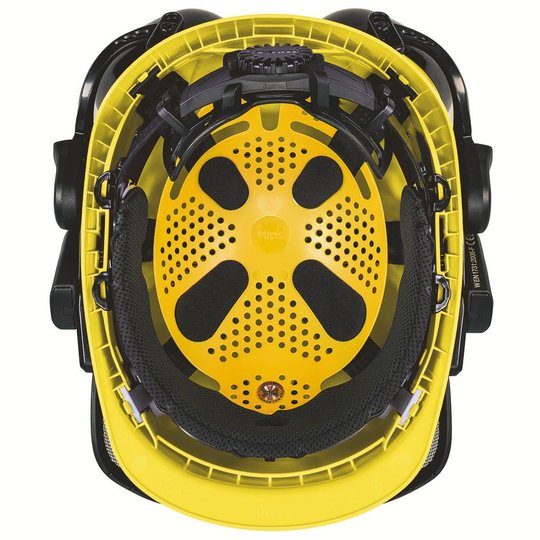 Elmetti protettivi | uvex kit forestale Mips® giallo