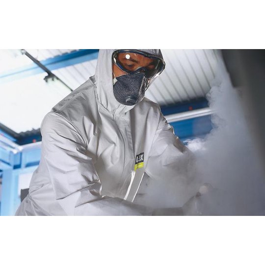 Protective clothing and workwear | uvex 5/6 comfort chemical protection suit