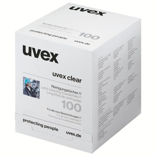 Lingettes nettoyantes uvex
