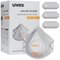 Protección respiratoria: mascarillas | Mascarilla de protección respiratoria moldeada FFP2 uvex silv-Air c 2220