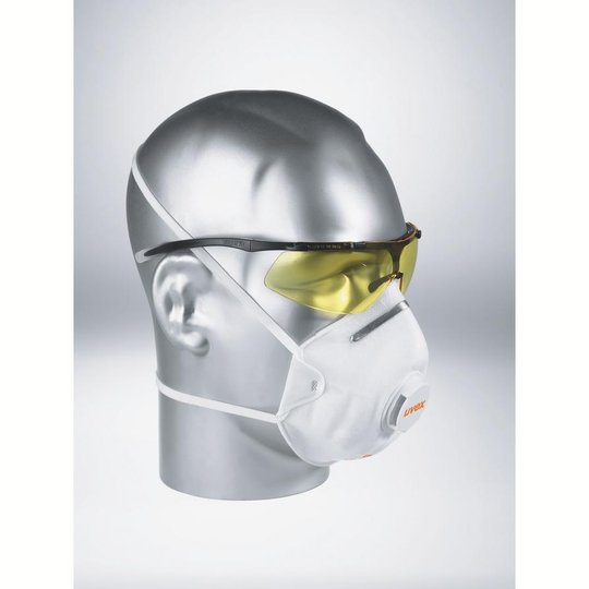 Măşti de protecţie respiratorie | Mască de protecţie respiratorie preformată FFP2 uvex silv-Air c 2210
