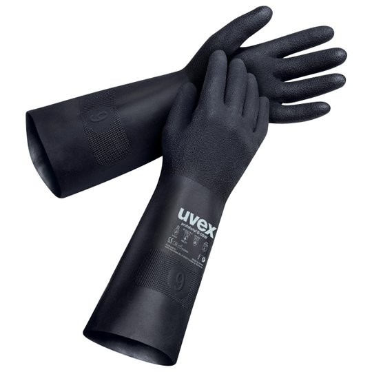 Gants de protection | Gant de protection contre les produits chimiques uvex butyl B-05W