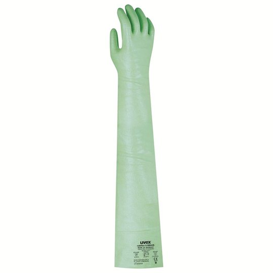 Safety gloves | uvex rubiflex S NB80S chemical protection glove