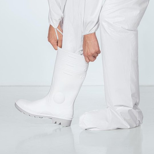 Protective clothing and workwear | uvex 5/6 classic chemical protection suit with feet